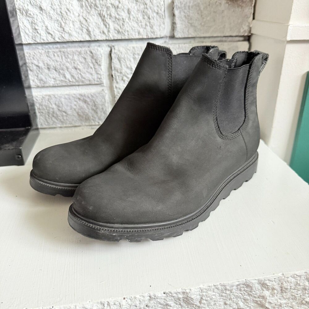 Black Chelsea Booties for Women - Classic Slip-On Style
